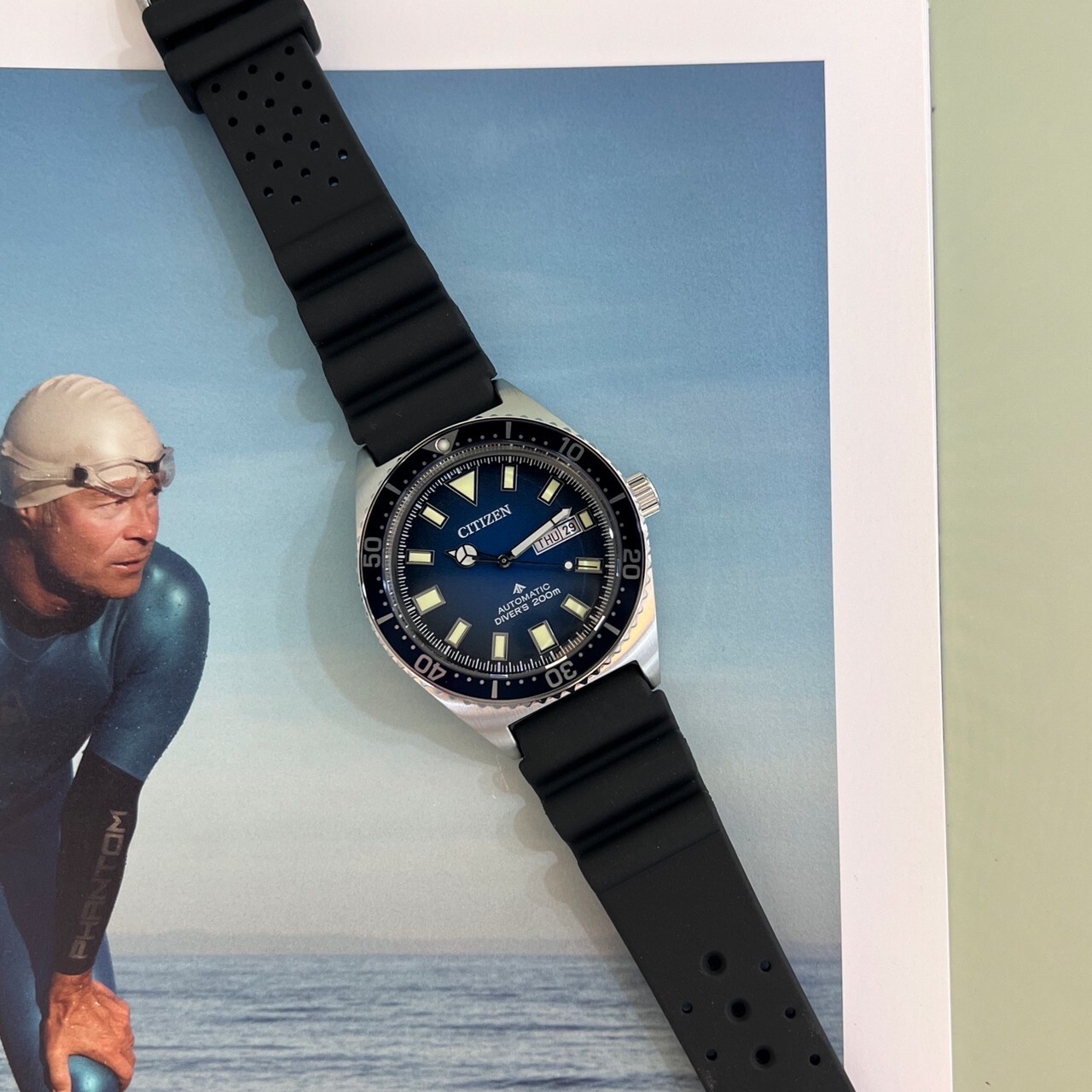 【CITIZEN 星辰】PROMASTER系列 征服潛水機械腕錶 NY0129-07L 41mm 現代鐘錶