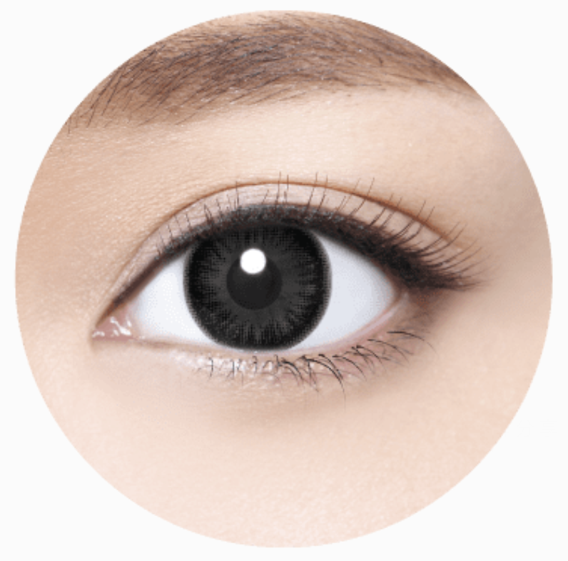 [日拋][防UV] TICON 帝康 The Moment 光漾瞬間 1day 瞬光黑 Starlight Black彩妝隱形眼鏡  (10片裝)