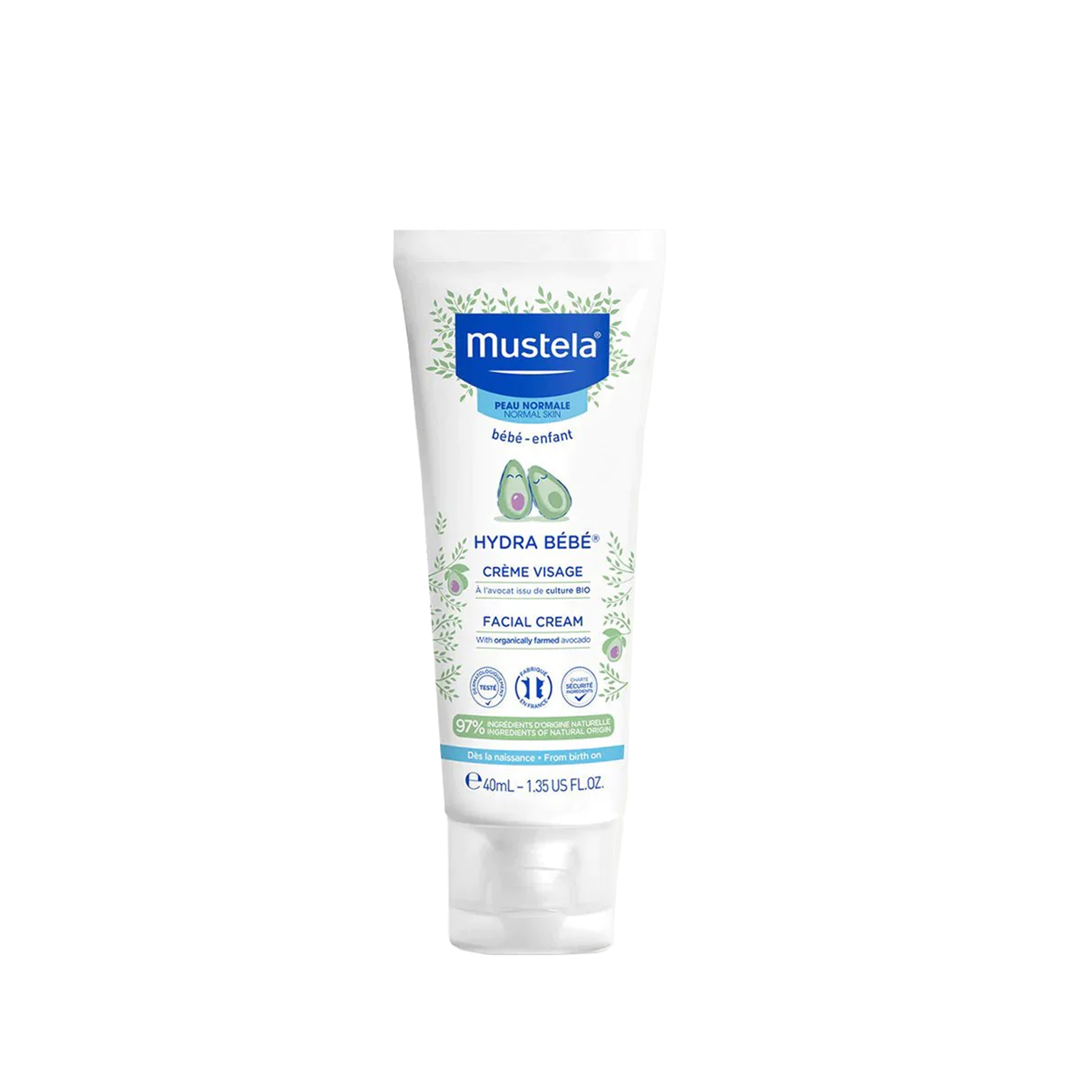 Mustela - Baby Avocado Formula Hydra Bebe Facial cream 40ml