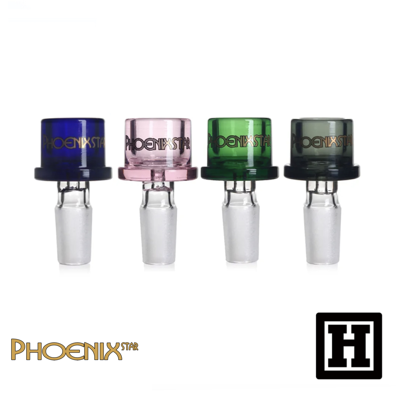 Phoenix Star Glass Bowl 巨鍋菸杯 14mm