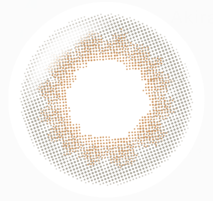 [日拋][防UV] TICON 帝康 Akira艾綺拉 1day 金曜橙灰 彩妝隱形眼鏡  (10片裝)