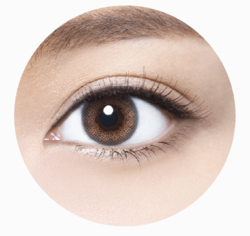 [日拋][防UV] TICON 帝康 Akira艾綺拉 1day 金曜橙灰 彩妝隱形眼鏡  (10片裝)