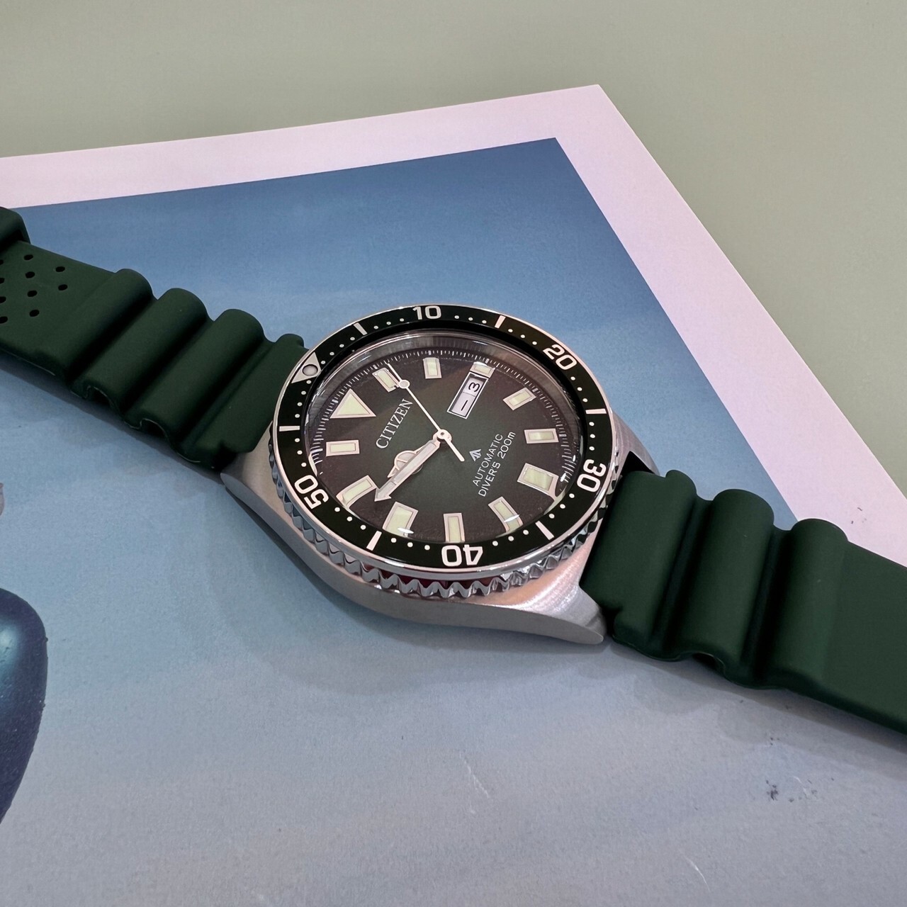 【CITIZEN 星辰】PROMASTER NY012系列潛水機械錶 NY0121-09X  41mm 現代鐘錶