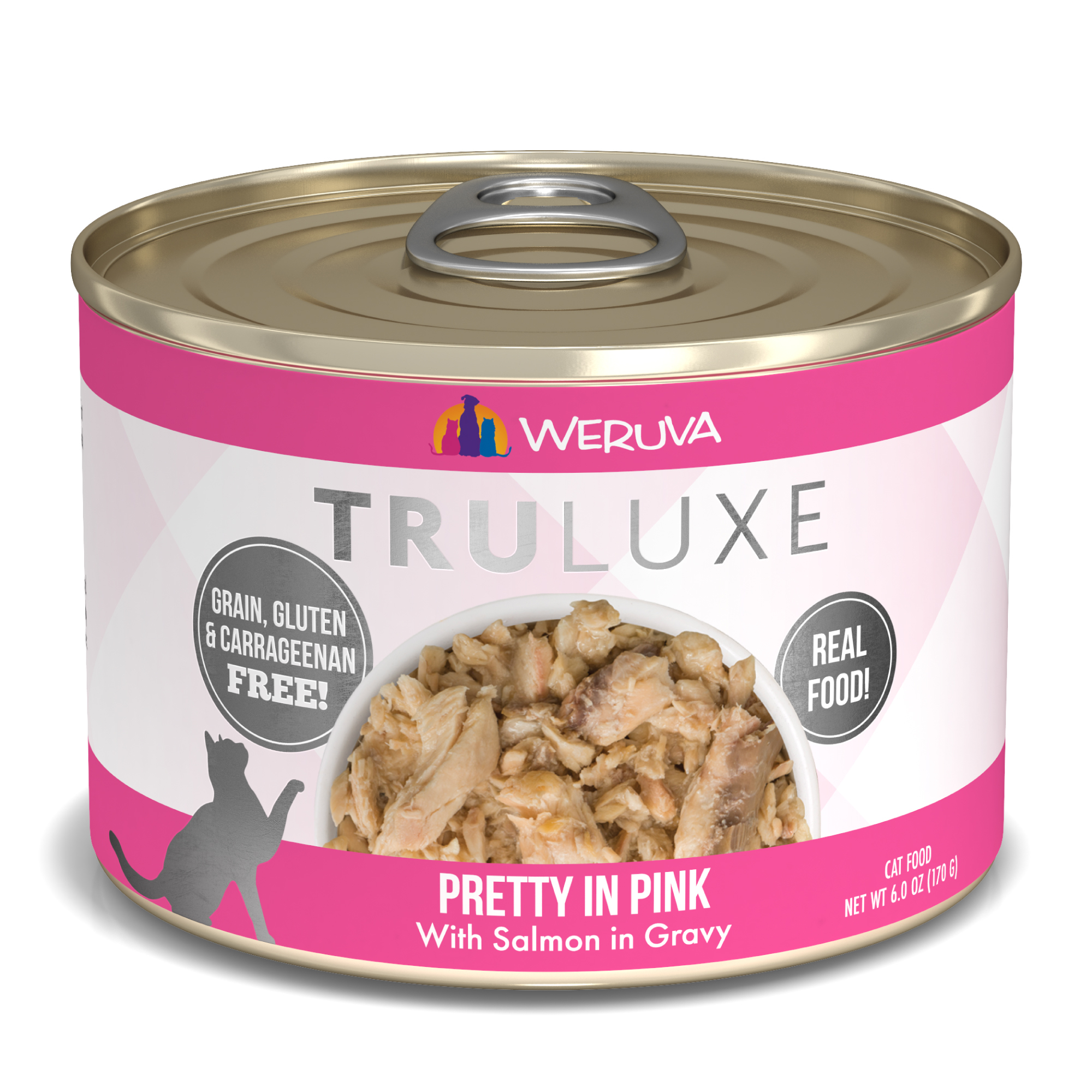 Weruva Truluxe - 野生三文魚(粉紅) PRETTY IN PINK 170g