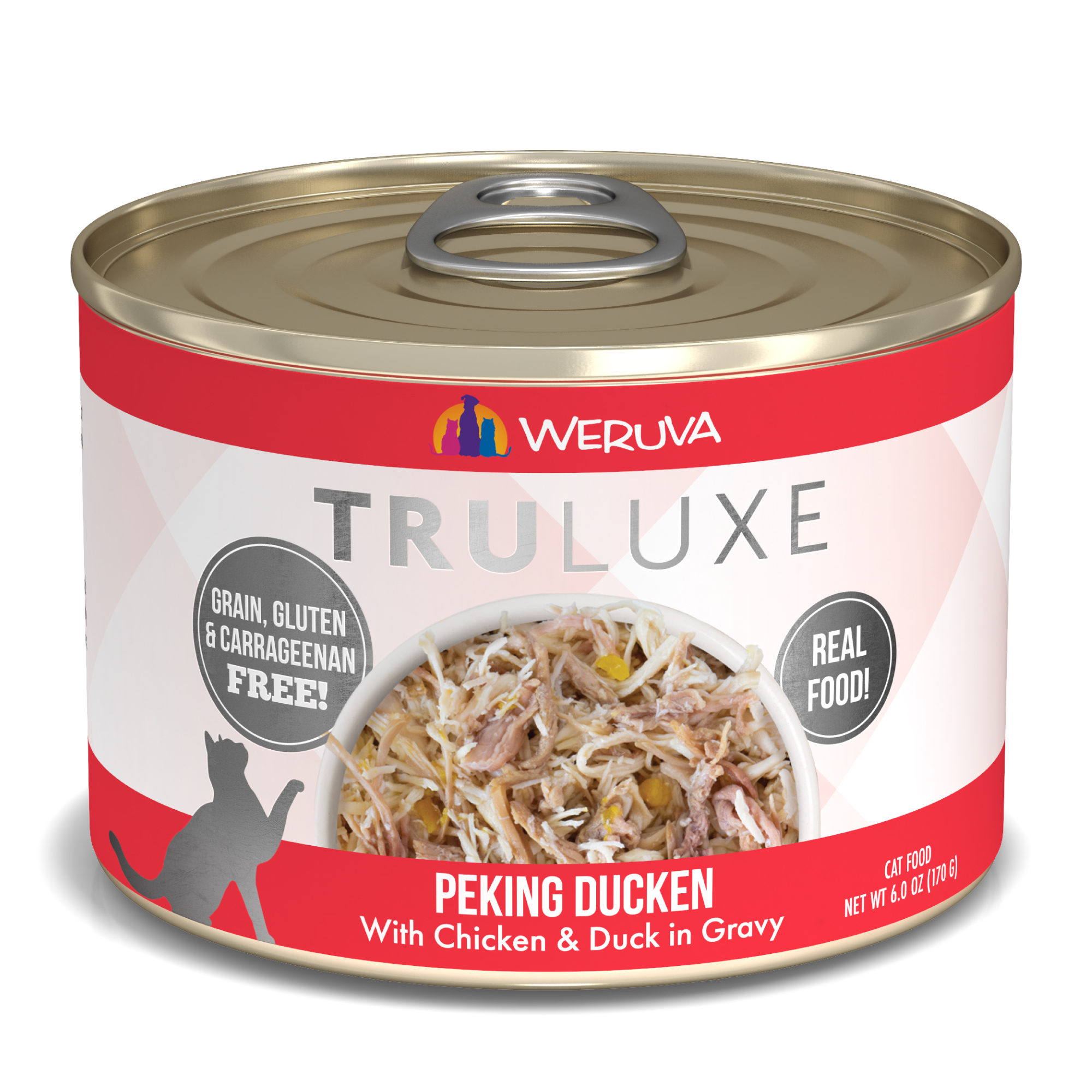 Weruva Truluxe – 無骨去皮雞胸肉鴨胸肉(紅) PEKING DUCKEN 170g