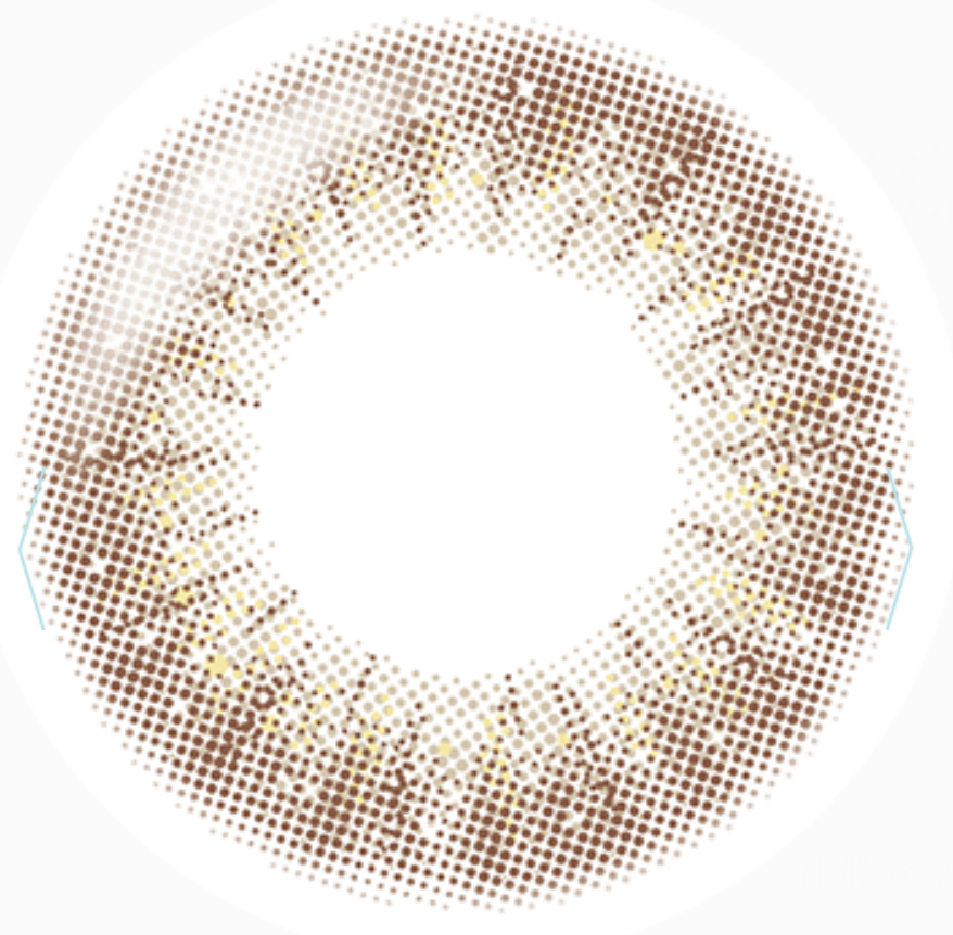 [月拋] TICON 帝康 The Moment 光漾瞬間 1day 星落光棕 彩妝隱形眼鏡  (1片裝)