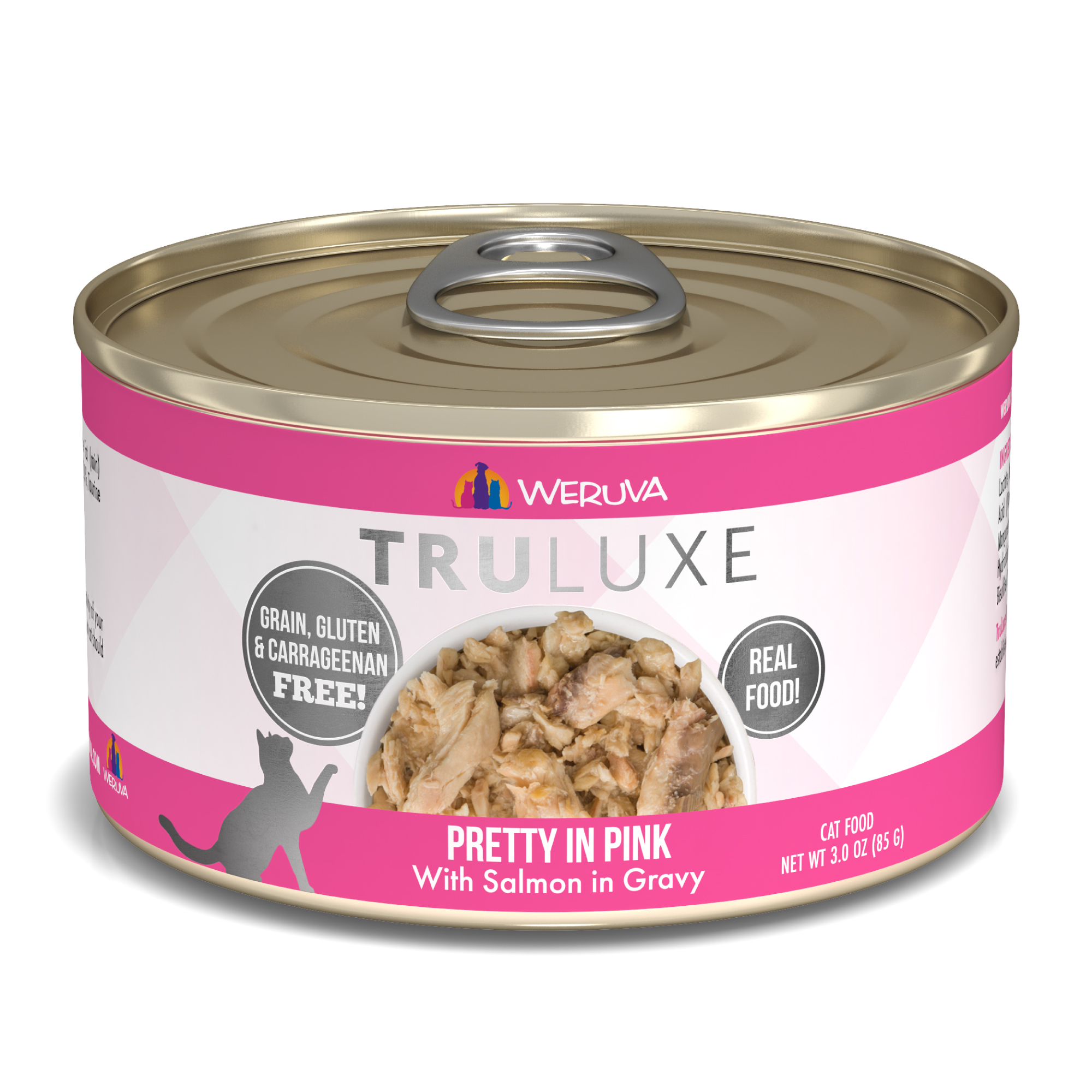 Weruva Truluxe – 野生三文魚(粉紅) PRETTY IN PINK 85g