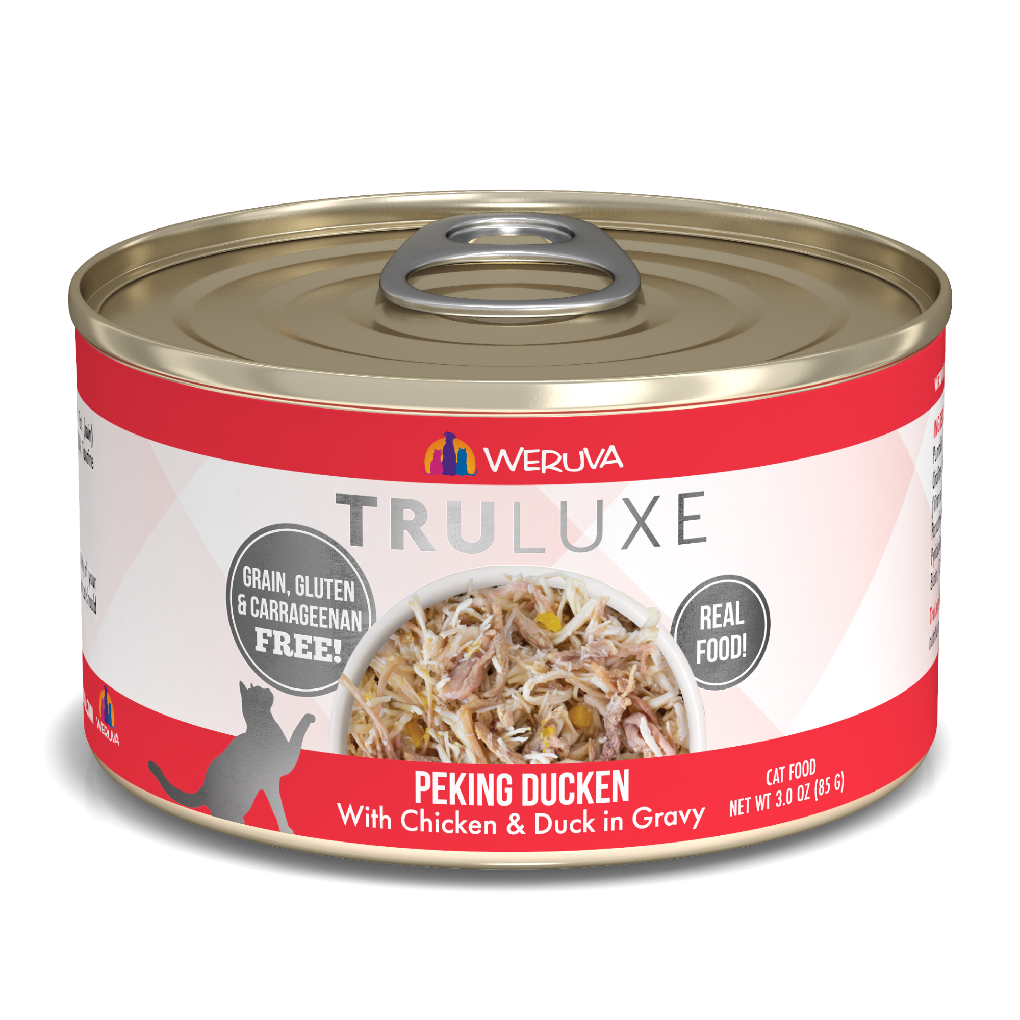 Weruva Truluxe – 無骨去皮雞胸肉鴨胸肉(紅) PEKING DUCKEN 85g