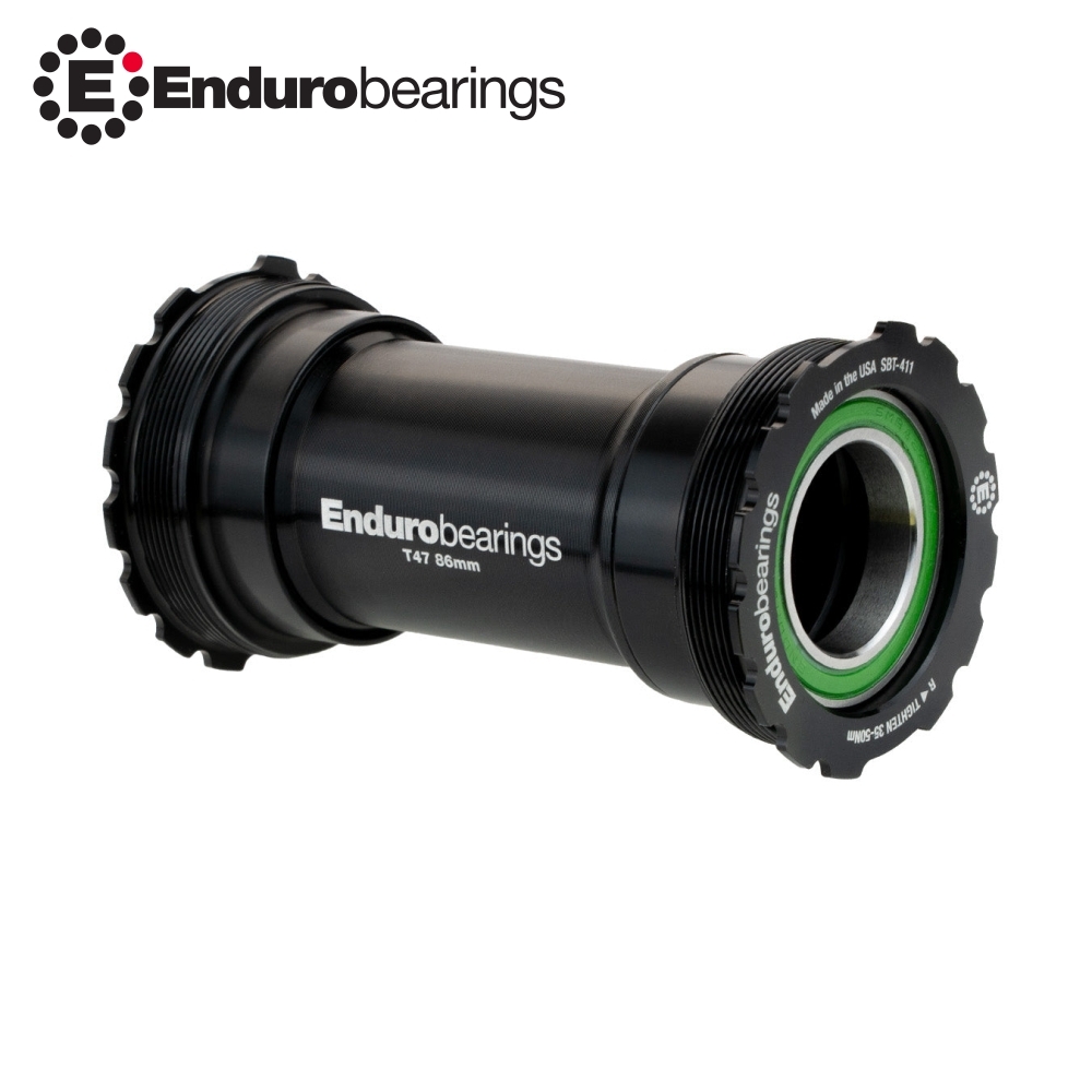 T47-Internal(86mm寬) Shimano 24mm大盤,T47-Internal 鎖牙式BB, 440C不鏽鋼鋼珠斜角培林 for T47-Internal 五通與Shimano 24mm大盤