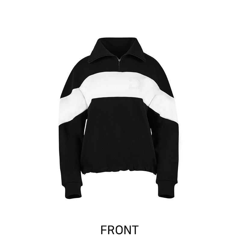 女 10M 韓國度維克高球品牌 5折起/舒適寬鬆休閒風格半拉鍊長袖T上衣/高爾夫球衣 網球衣