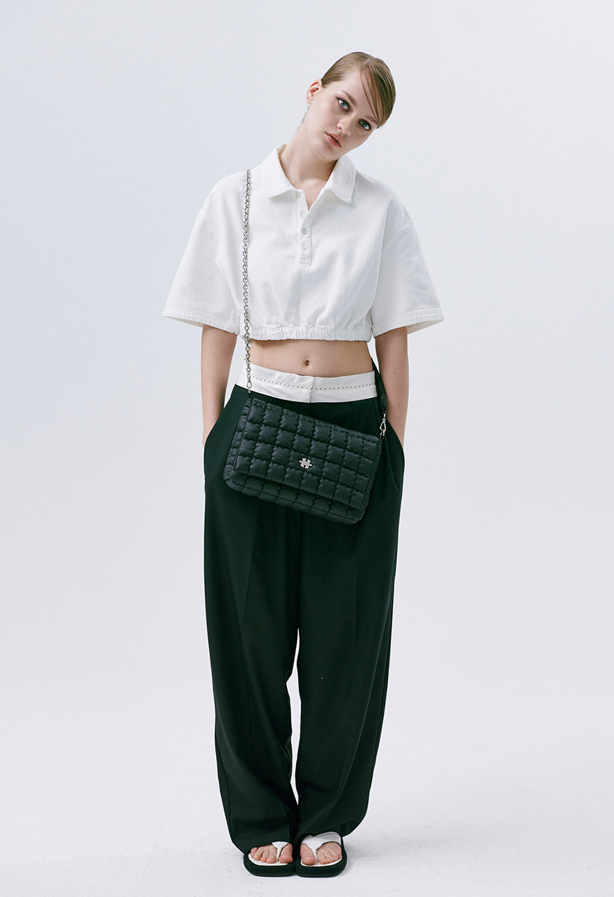 JEDREFEB5 PUZZLE PADDED CHAIN BAG