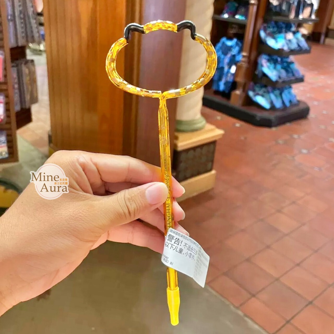 洪金豹 Benjamin Clawhauser 大頭簍空 造型 圓珠筆 動物方城市 Zootopia -上海迪士尼樂園