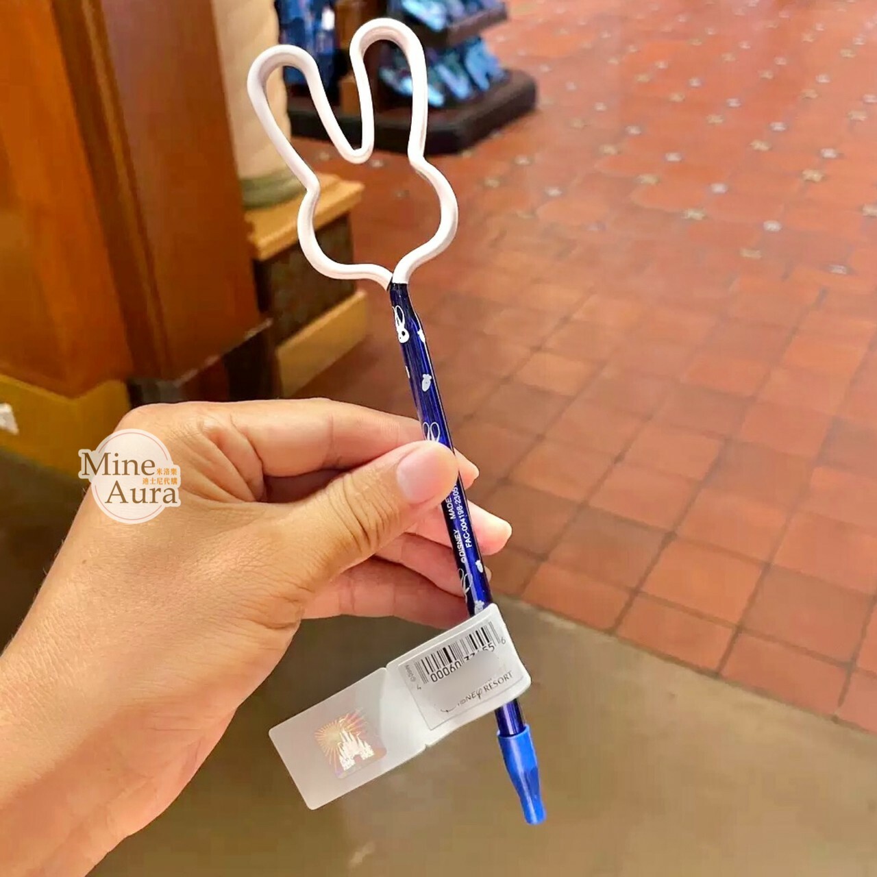 哈茱蒂 Judy 兔 大頭簍空 造型 圓珠筆 動物方城市 Zootopia -上海迪士尼樂園