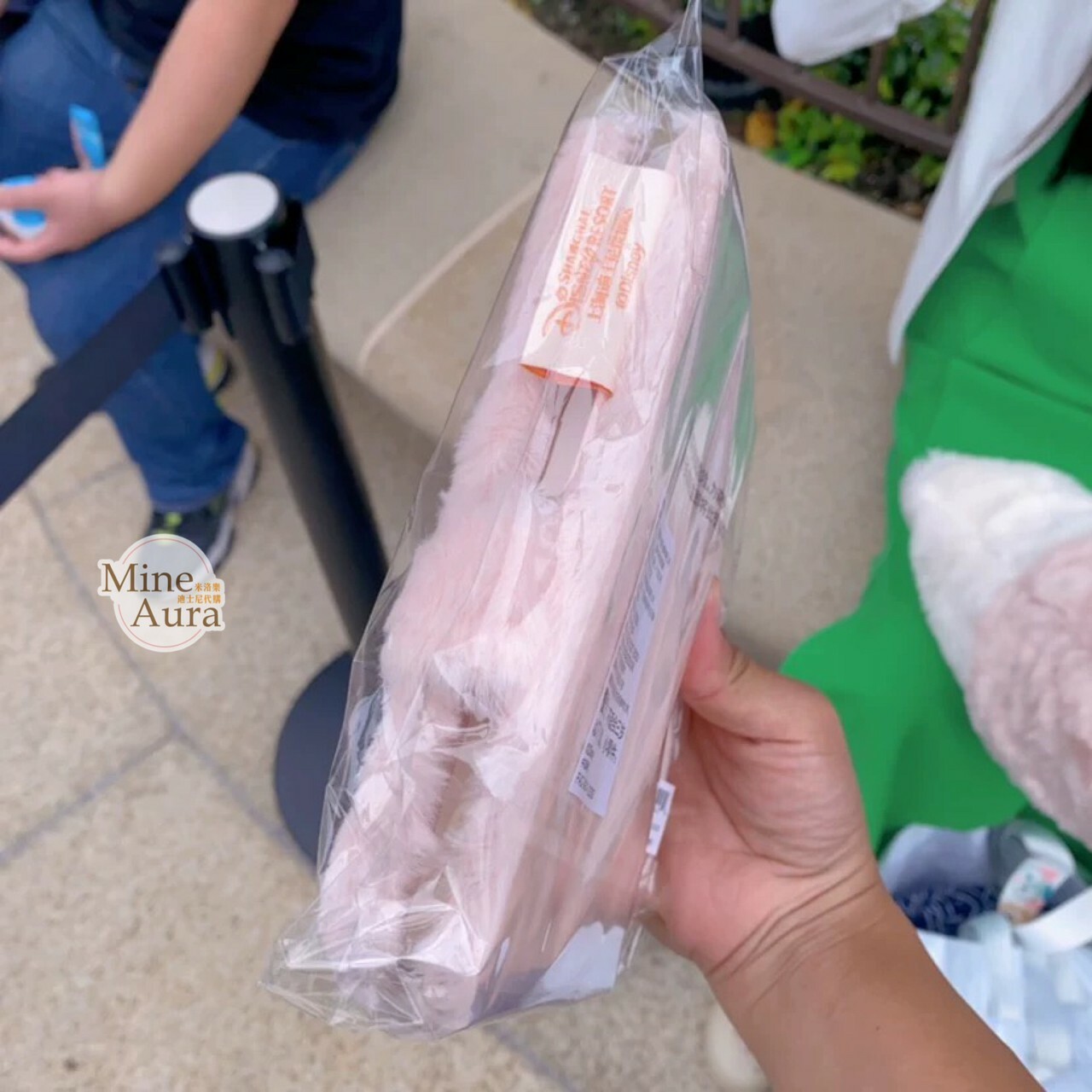 玲娜貝兒 Lina bell 大頭 絨毛 毛毛造型 筆記本 記事本 簽名本 -上海迪士尼樂園