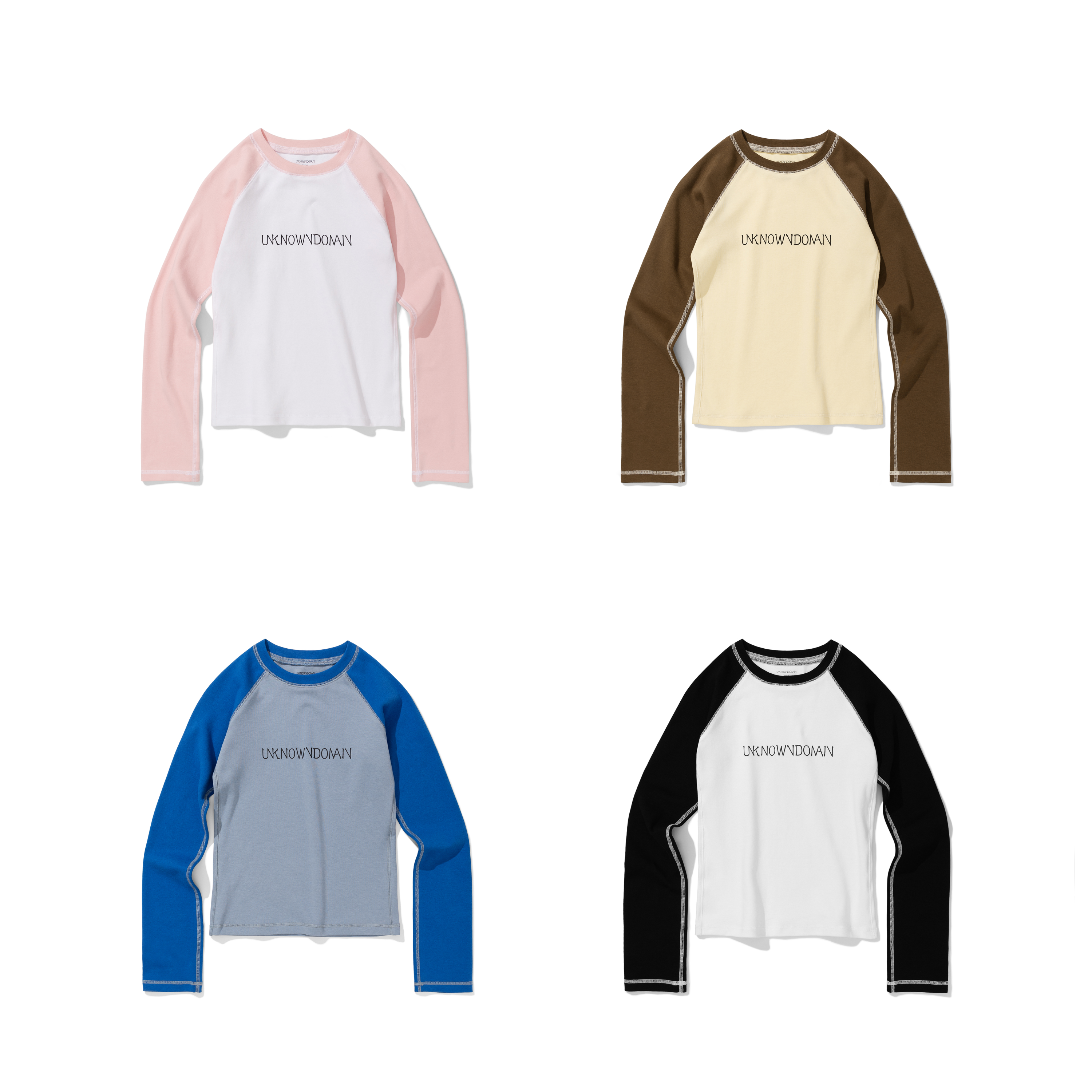 UN#R10 Capsule LOGO BLOUSE RAGLAN
