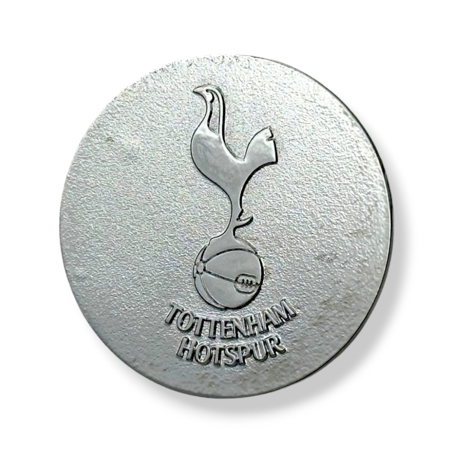 熱刺銀色買圓形金屬車章