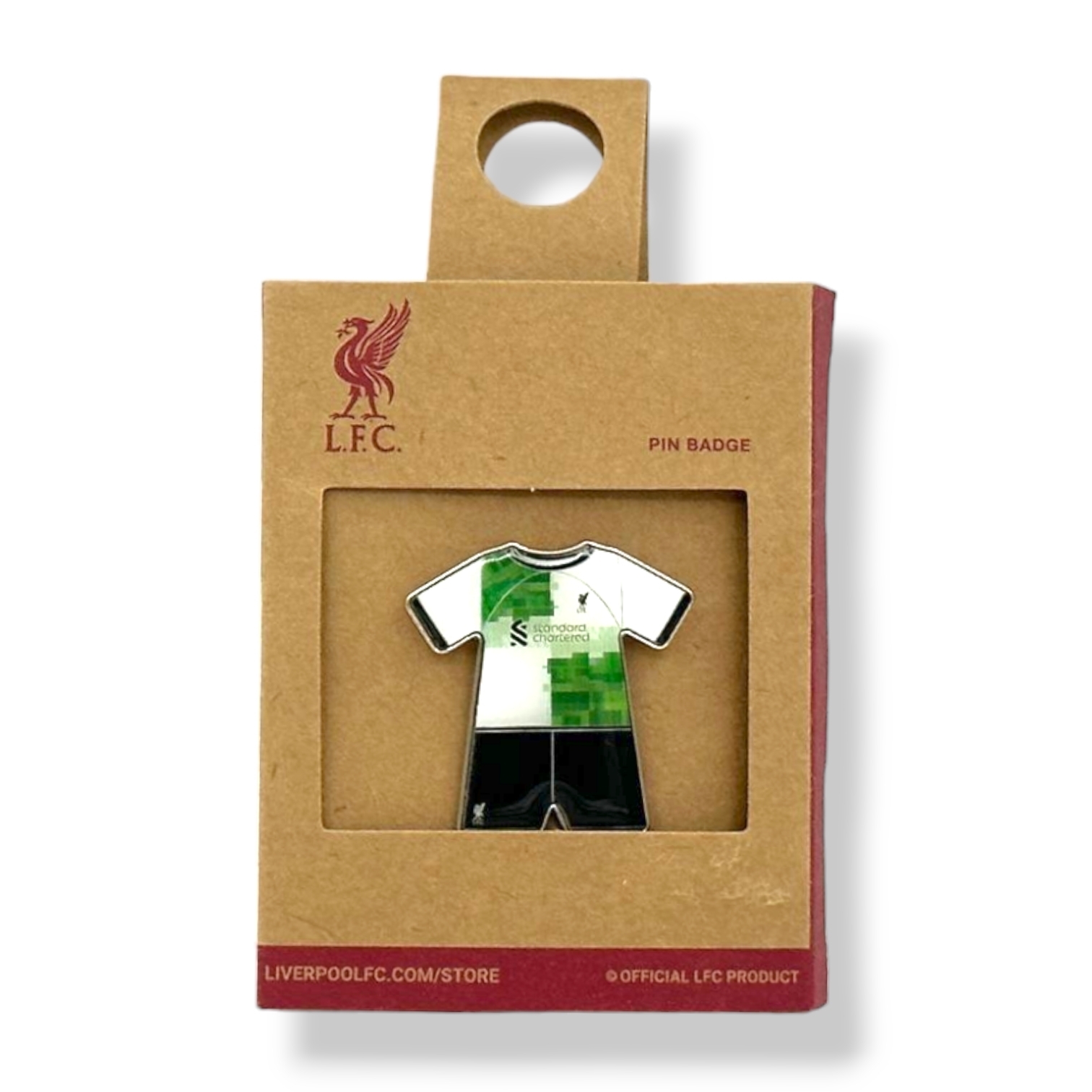 利物浦23/24綠白作客球衣襟章