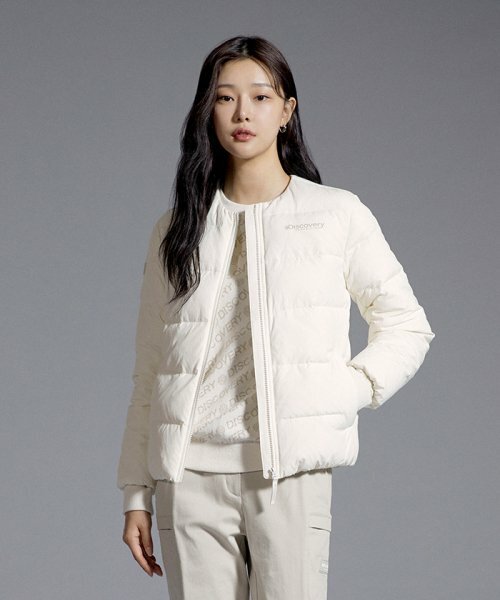 Discovery Expedition 發現探索 輕羽絨外套 女款 雪白色 OCT