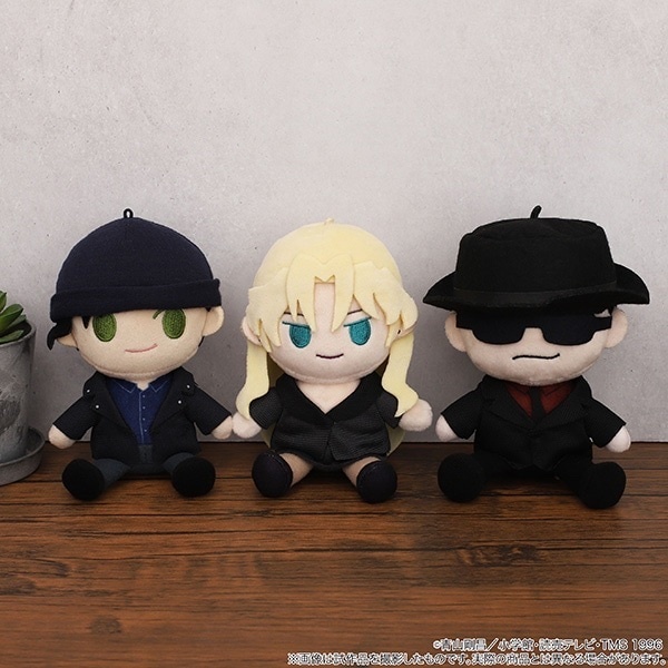 名探偵コナン　きみとふれんず（ぬいぐるみキーホルダー）　赤井秀一/ベルモット/ウォッカ