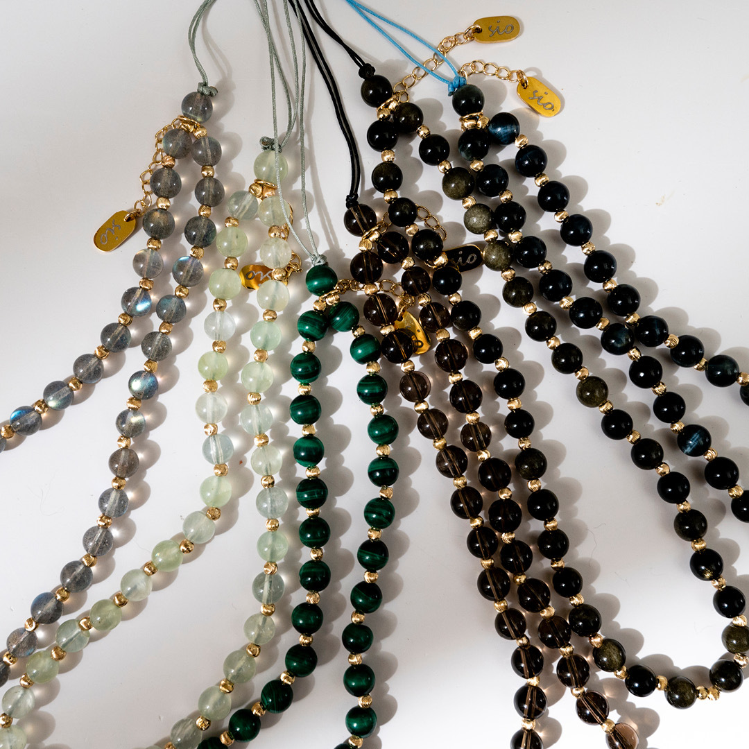 【純粹】原創水晶手機鍊(中性款)_五種水晶可選