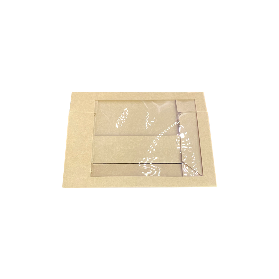 牛皮開窗摺紙盒7號-50入