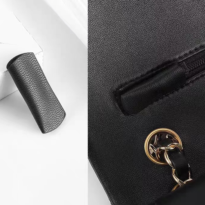 小香cf黑金羊包拉鏈防壓痕皮套19woc發財包保護套配件