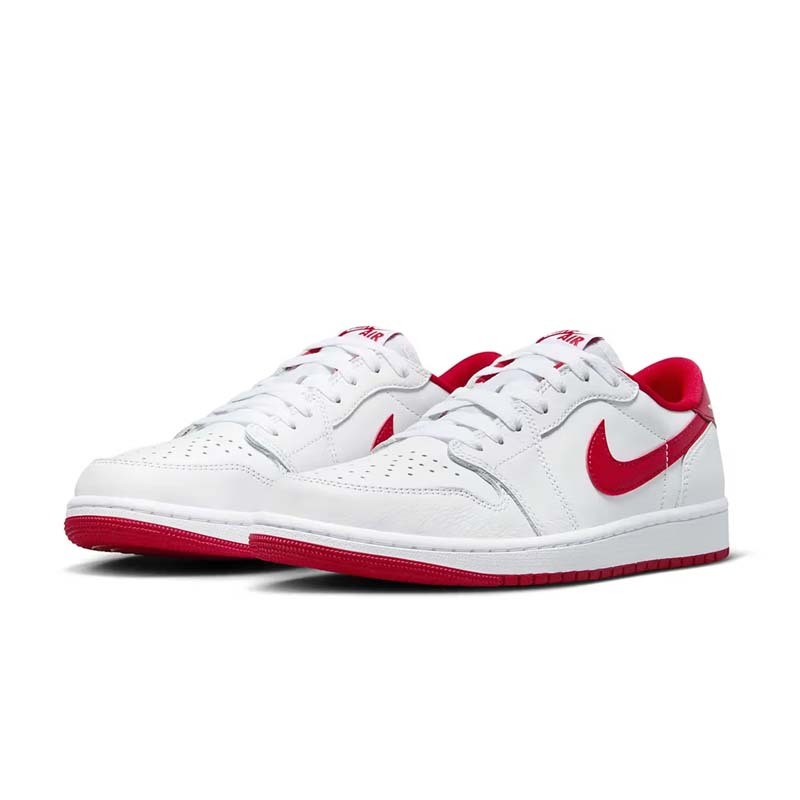 Air Jordan 1 Low OG "University Red" 大學紅 白紅 男鞋 CZ0790-161 [台灣現貨]