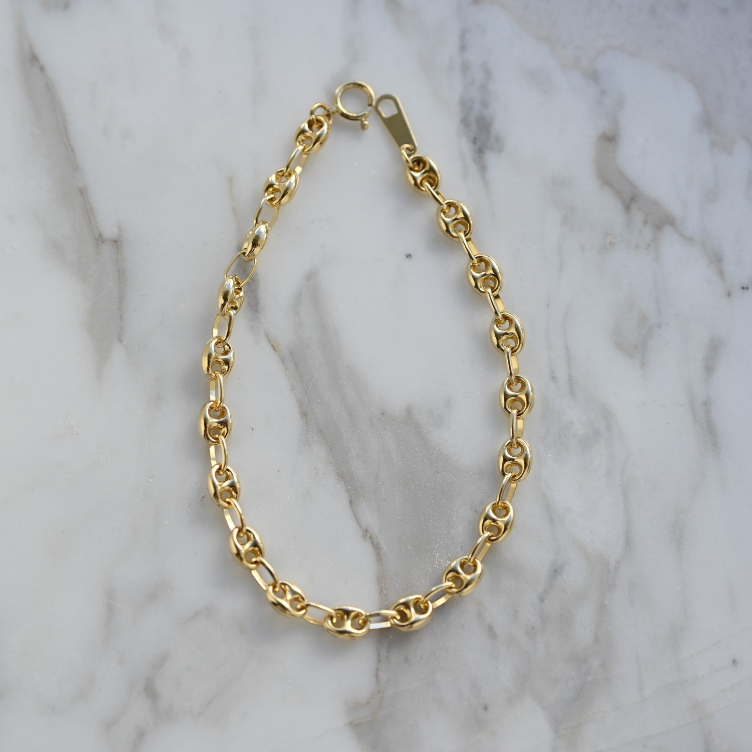 18K Cute pig nose bracelet