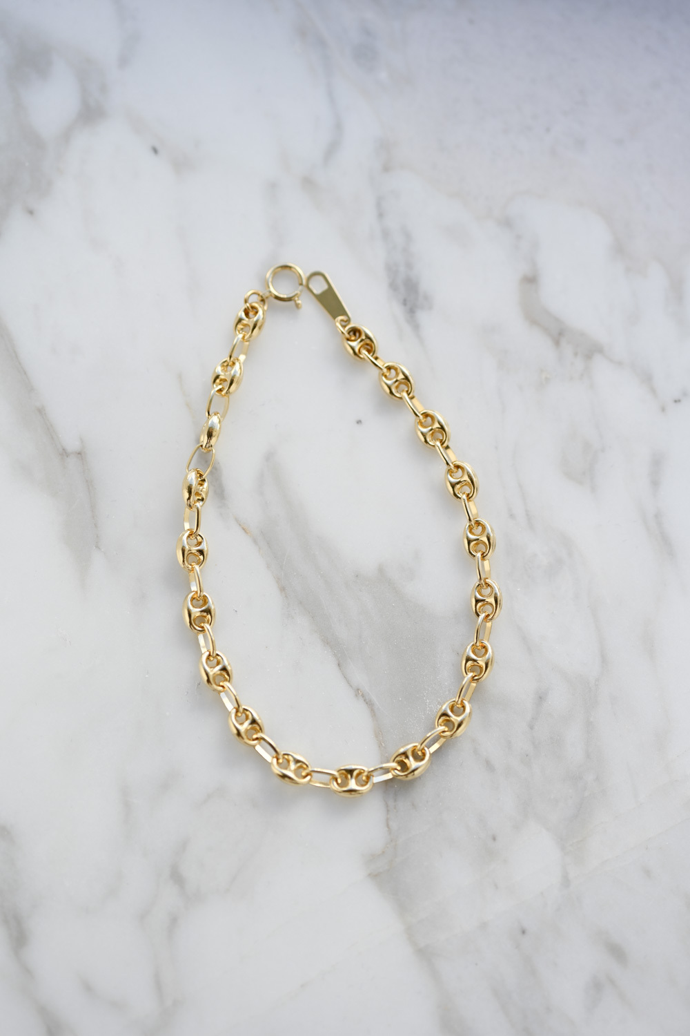 18K Cute pig nose bracelet