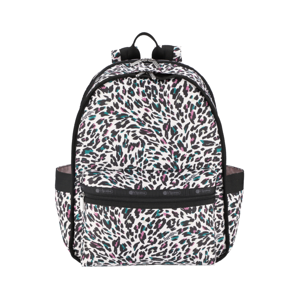 LeSportsac - ROUTE BACKPACK 健行後背包 - 搖滾豹紋