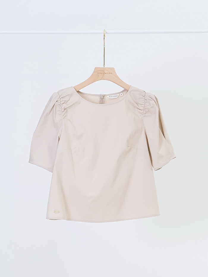 月光細語短袖上衣-滿月