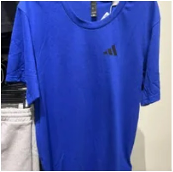 [S] ADIDAS TR-ES FR T,SEMI LUCID BLUE/BLACK, IC7449 [FINAL SALE] (SAD76)