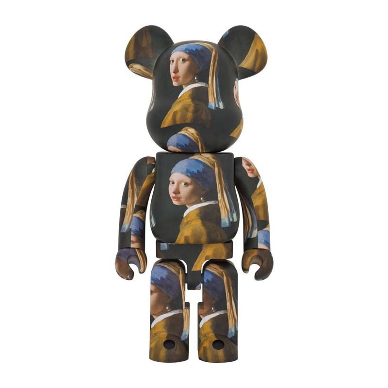 BE@RBRICK Johannes Vermeer 戴珍珠耳環的女孩 庫柏力克熊 1000% BE@RBRICK-26 [台灣現貨]