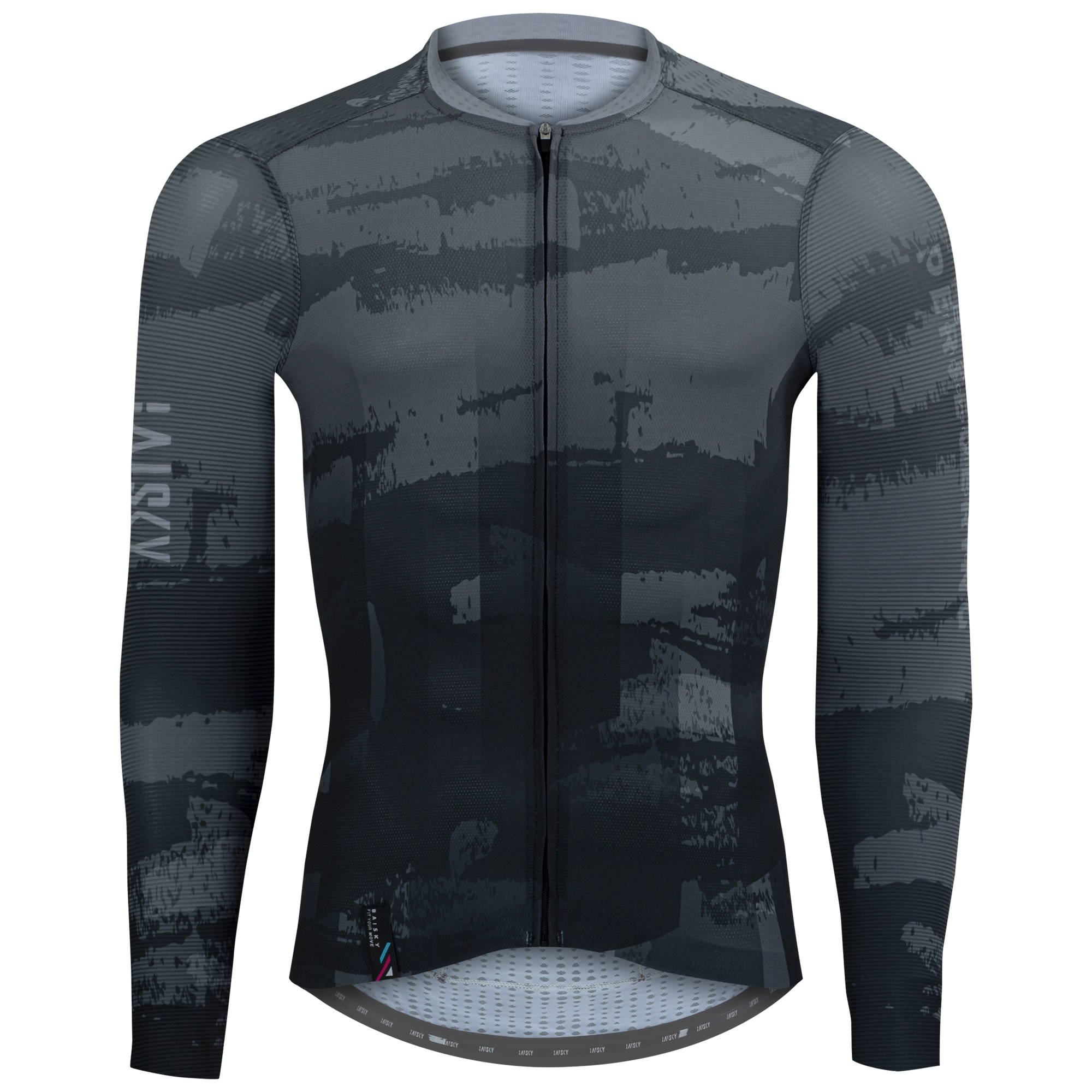 男款空力薄款長車衣 山競 黑