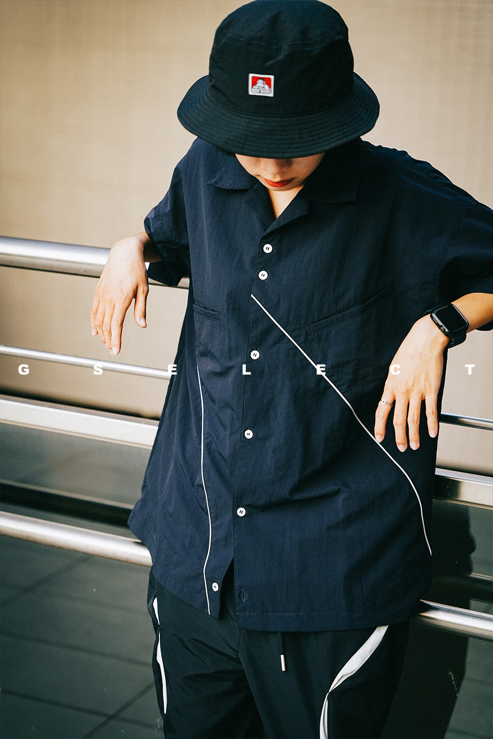JKS - AGILITY X WLOFSD / “SPINE” ASYMMETRIC SHIRT [NO.4