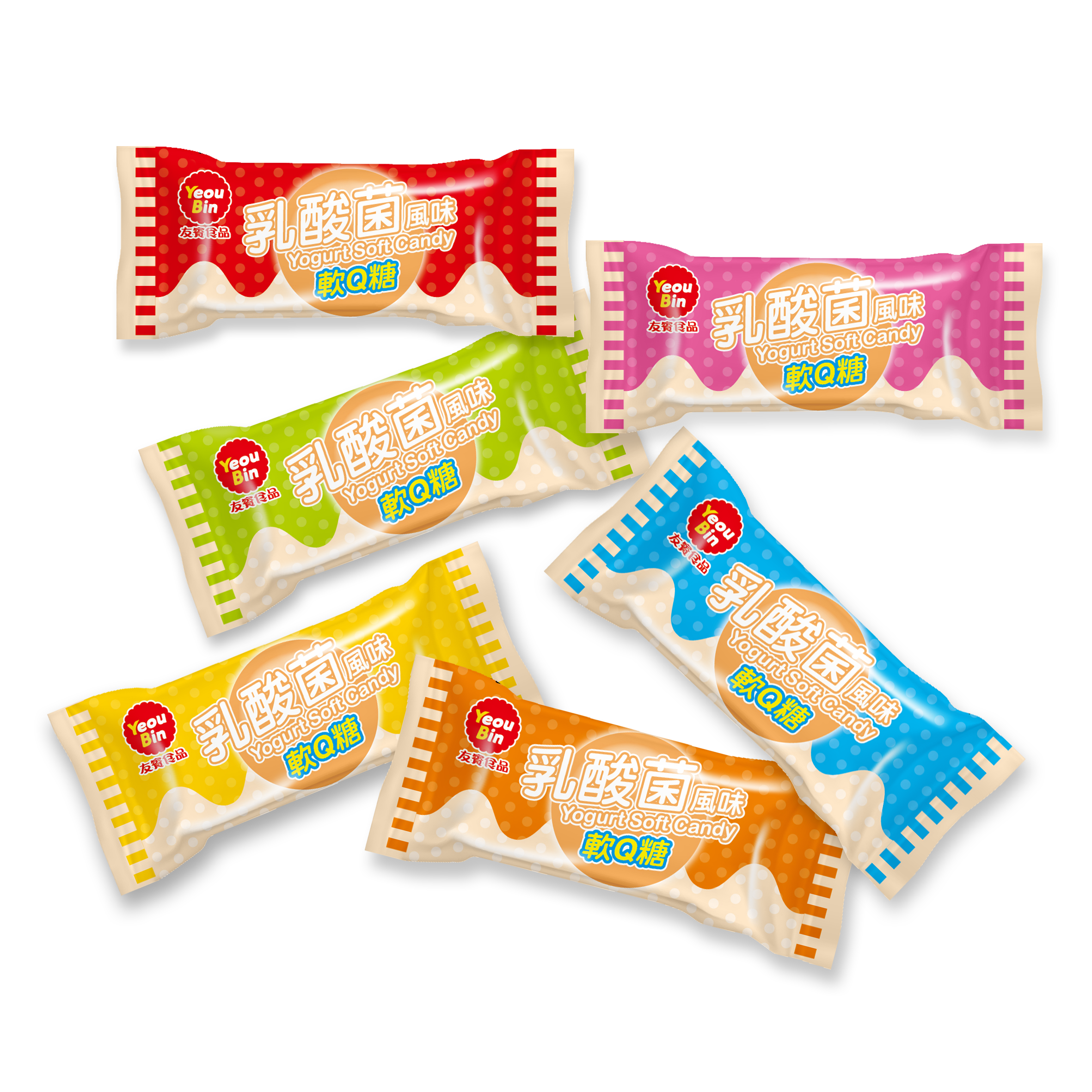 乳酸菌風味軟Q糖