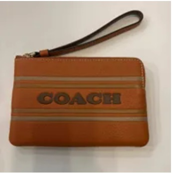 [S] COACH CH311 LEATHER CASE CORNER ZIP,IM/CANYON MULTI, 195031868085 (SCO470)