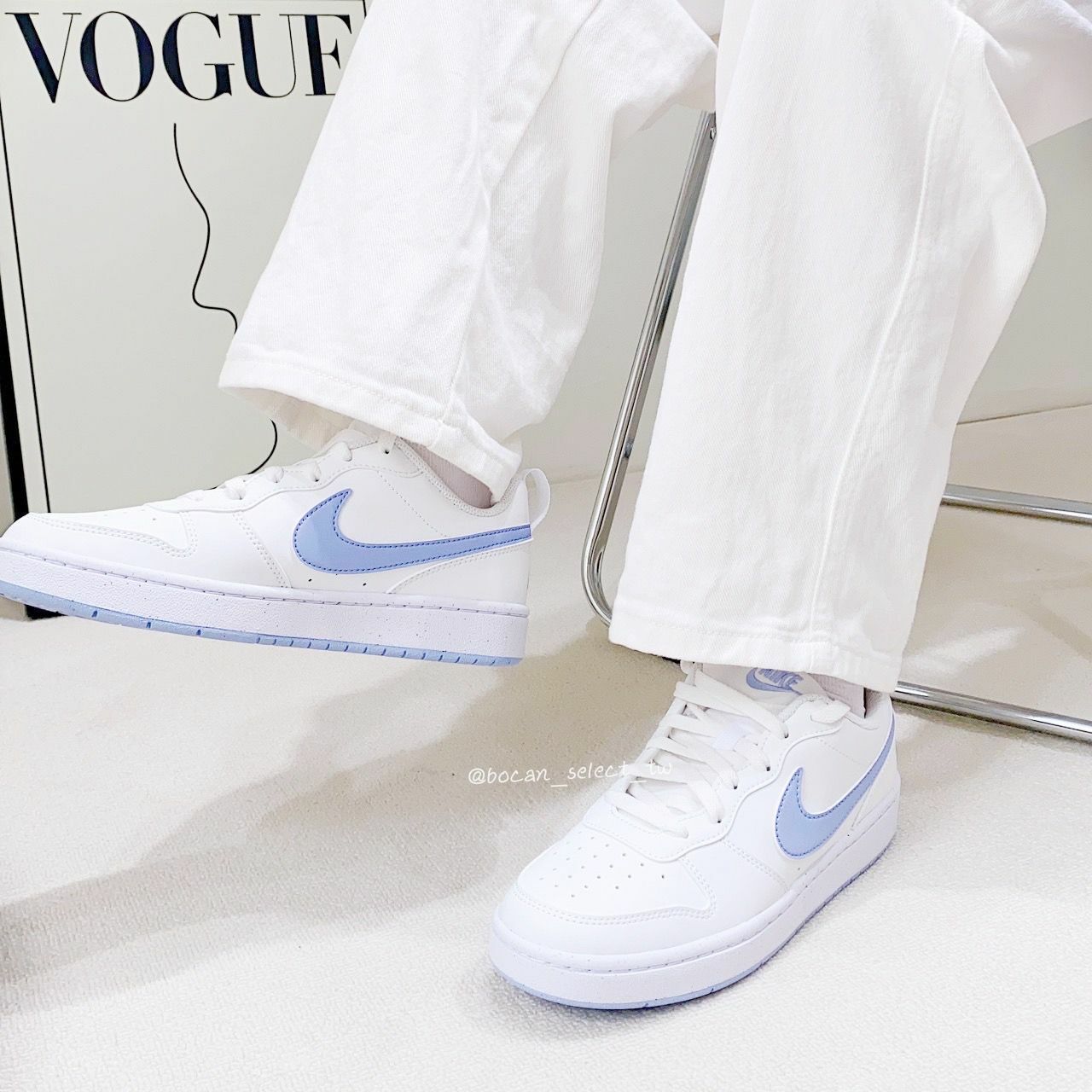 Nike Court borough 紫羅蘭 淡紫 藍紫（DV5456-103）