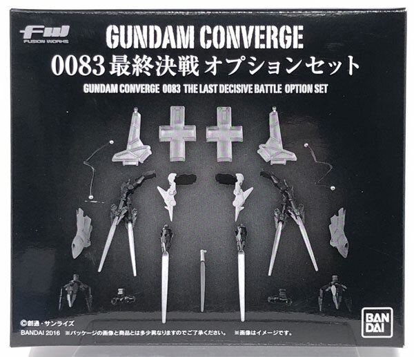 寄賣-GUNDAM - FW GUNDAM CONVERGE 0083最終決戰 選擇式零件組