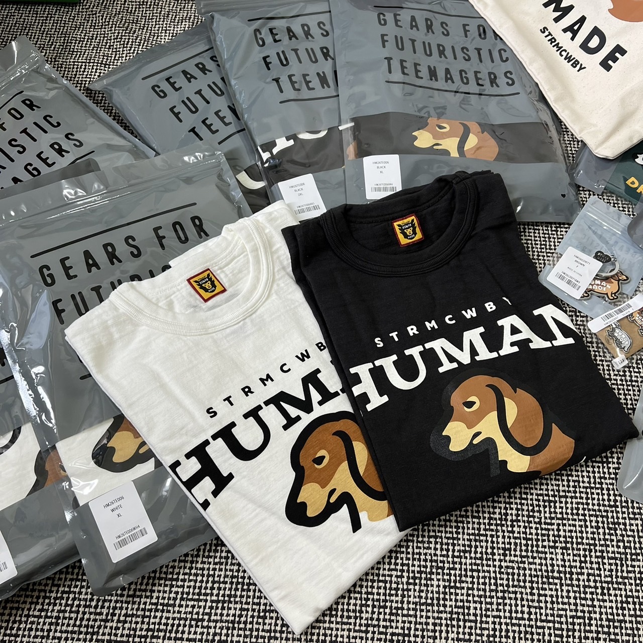 HUMAN MADE GRAPHIC T-SHIRT #6 達克斯獵犬 動物 圖案 短袖 HM26TE006
