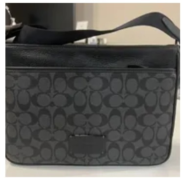 [S] COACH CH078 DISTRICT CB SIG,QB/CHARCOAL/BLACK, 195031869525 (SCO472)