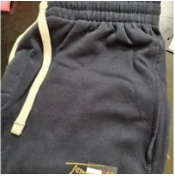 [S] TOMMY HILFIGER BRUSHED FLEECE LOUNGE JOGGER,DARK NAVY, 09T4357-410 (STH386)