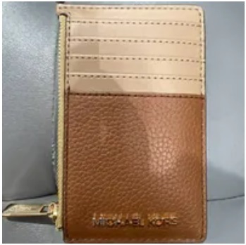 [S] MICHAEL KORS 35R3GTVD2T JET SET TRAVEL MD TZ CARD CASE LEATHER,LUGG MULTI, 196163766041 (SMK575)