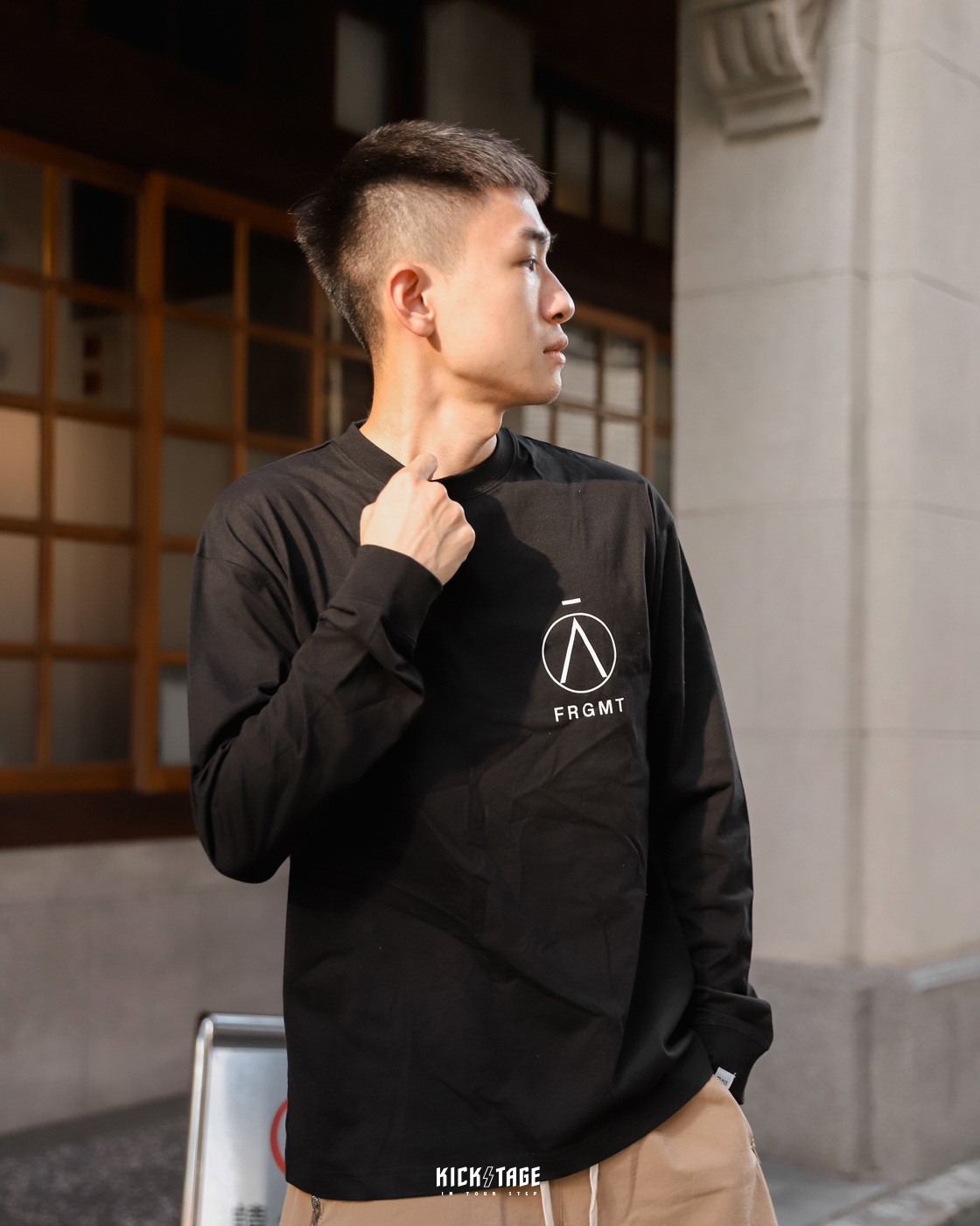上海限定 藤原浩 Fragment Design PEACE PIECE LS Tee 長袖 長TEE 【PPA22005】
