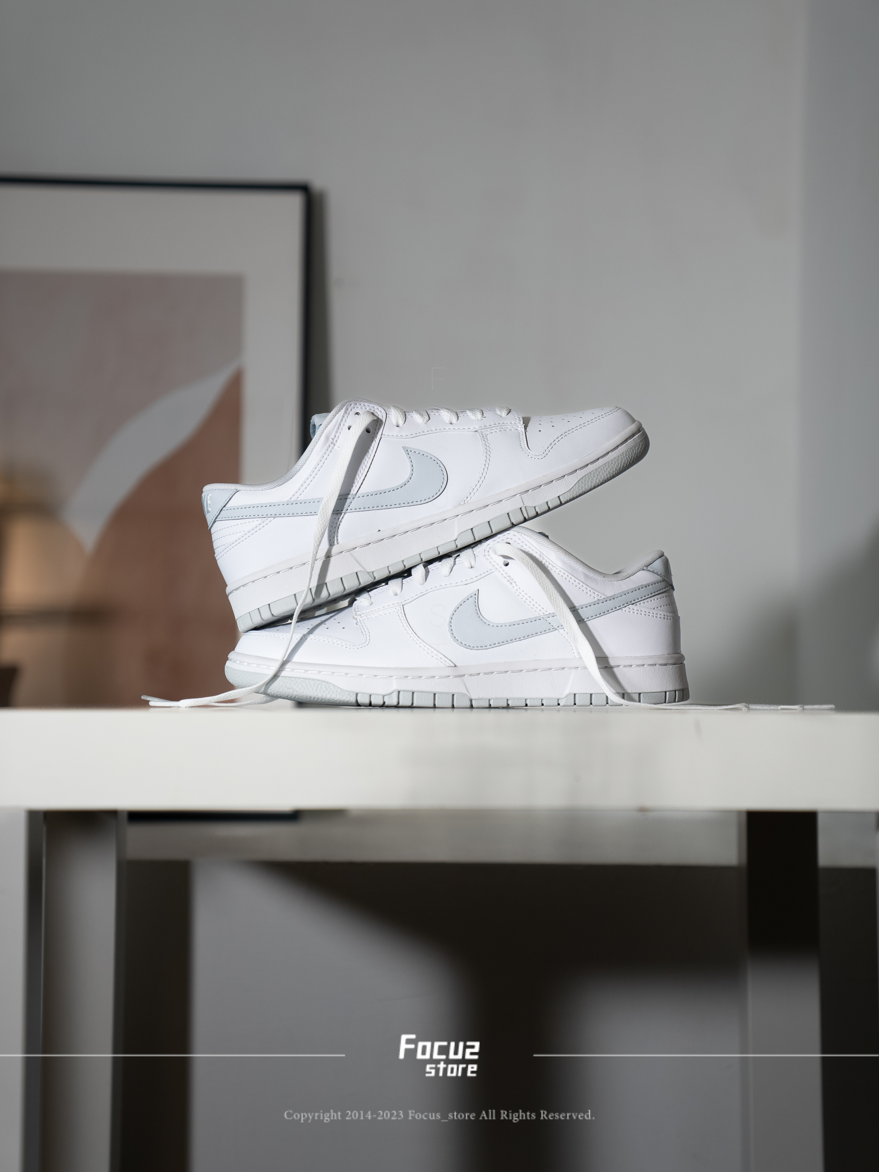 【Focus Store】現貨秒發 Nike Dunk Low "Pure Platinum" 白灰 DV0831-101