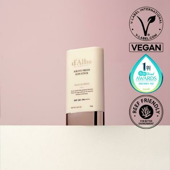 d'Alba Air Fit Fresh Sun Stick SPF50+ PA++++ 19g