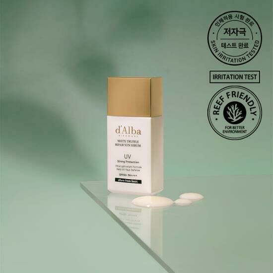 d'Alba White Truffle Repair Sun Serum SPF50+ PA++++ 35ml