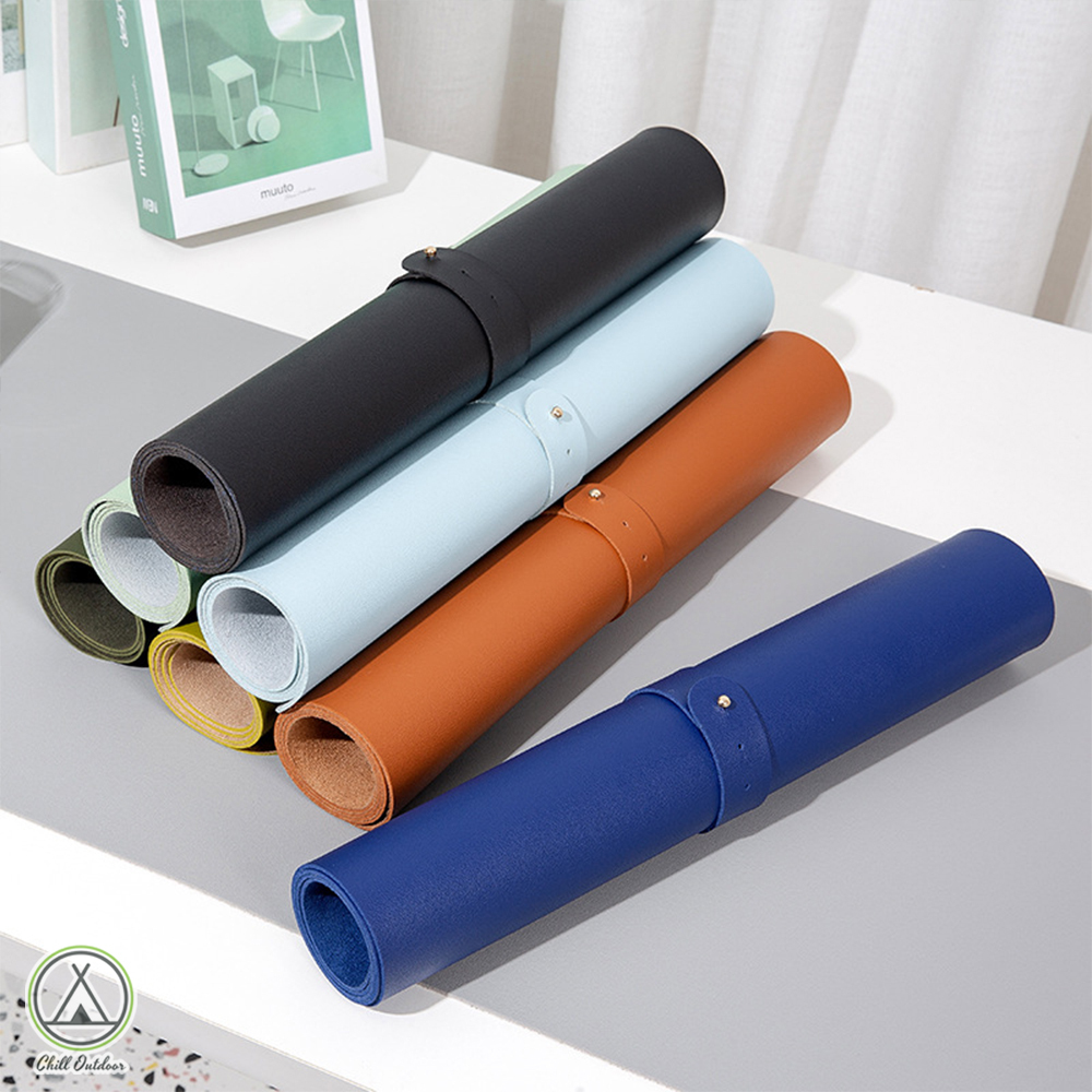 PU皮革柔軟桌墊－(3色)