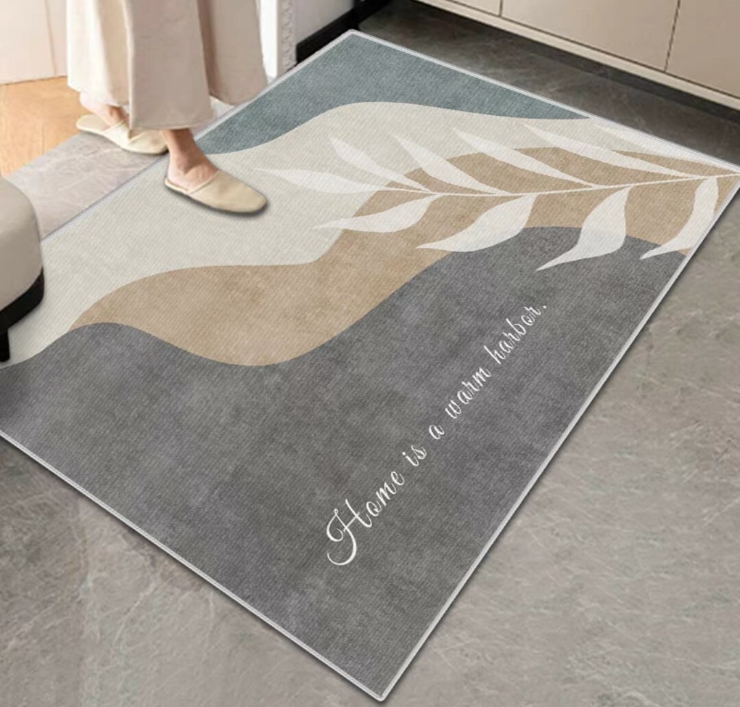 北歐風防滑吸水踏墊(買一送一)