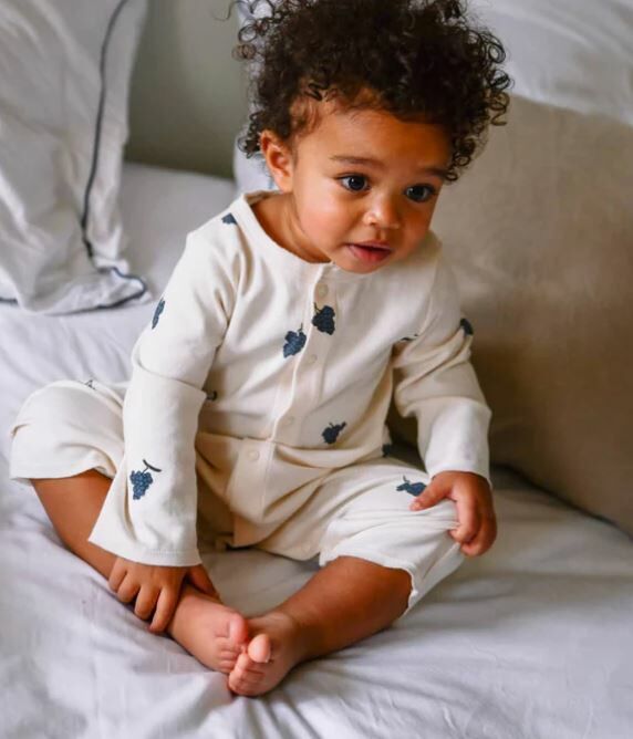 STUDIO BOHEME PARIS 有機棉葡萄印花連身衣 BEN JUMPSUIT